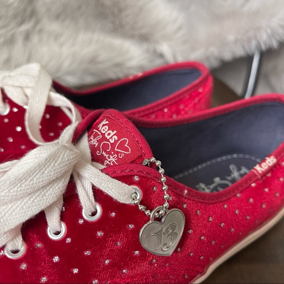 ⛔️SOLD⛔️Keds Taylor Swift Champion Velvet Sneakers - Picture 2 of 8